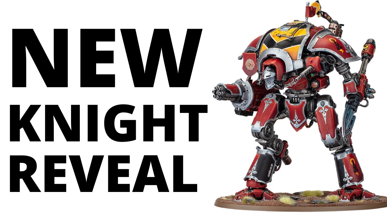 Warhammer 40K Gets a New KNIGHT - What does the Knight Destrier Do?