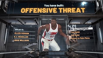 NBA 2K20 How To Create a Offensive Threat Archetype in NBA 2K20 Center Build #NBA2K20 #NBA2K20