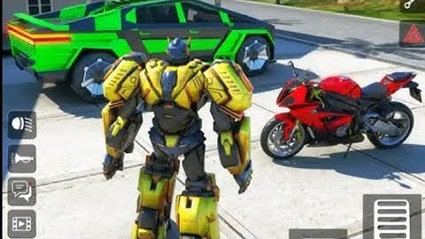 Robot Justice War: Car Jet Transform Game 2023 - Android GameplayTransform