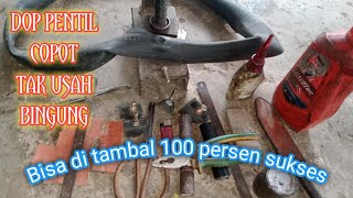 Cara Memperbaiki Ban Dalam Yang Pentilnya Copot