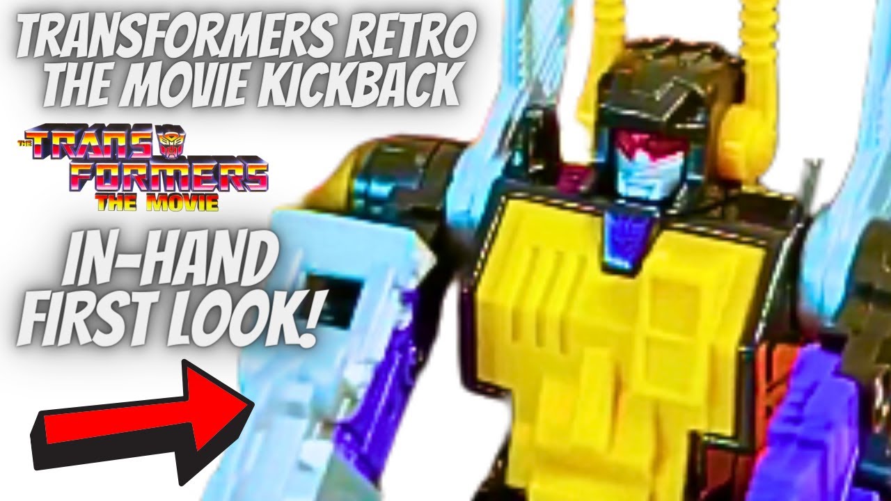 TRANSFORMERS Retro TRANSFORMERS: O Filme Kickback TRANSFORMERS (Idade  recomendada: 8 anos)