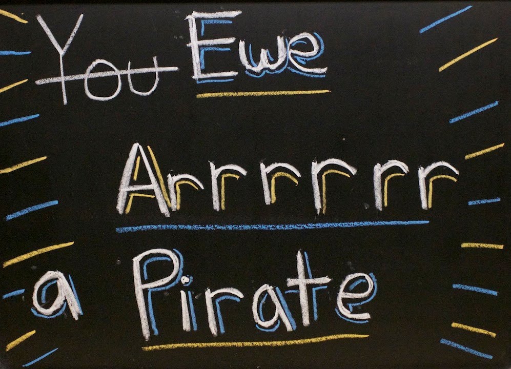 Ewe Arrrrrr a Pirate - A vlog about the piracy of movies and music.