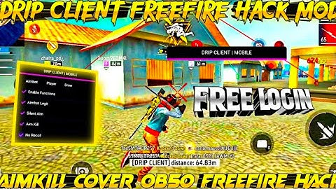 DRIP CLIENT FREE MOD MENU| AIMKILL M590 COVER KILL DRIP CLIENT| HG CHEAT MOD MENU FREE| MOBILE PANEL