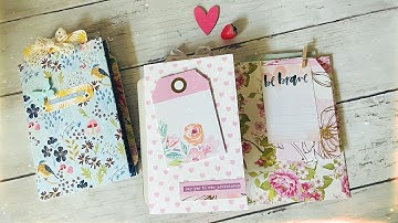 Mini Junk Journal Scrapbook Album Tutorial (With Lots of Pockets!)