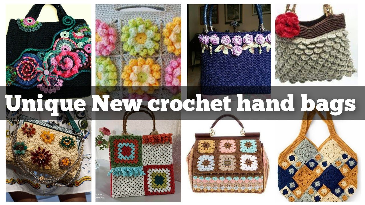 300+attractive Top crochet hand bags Designs ideas for everyone