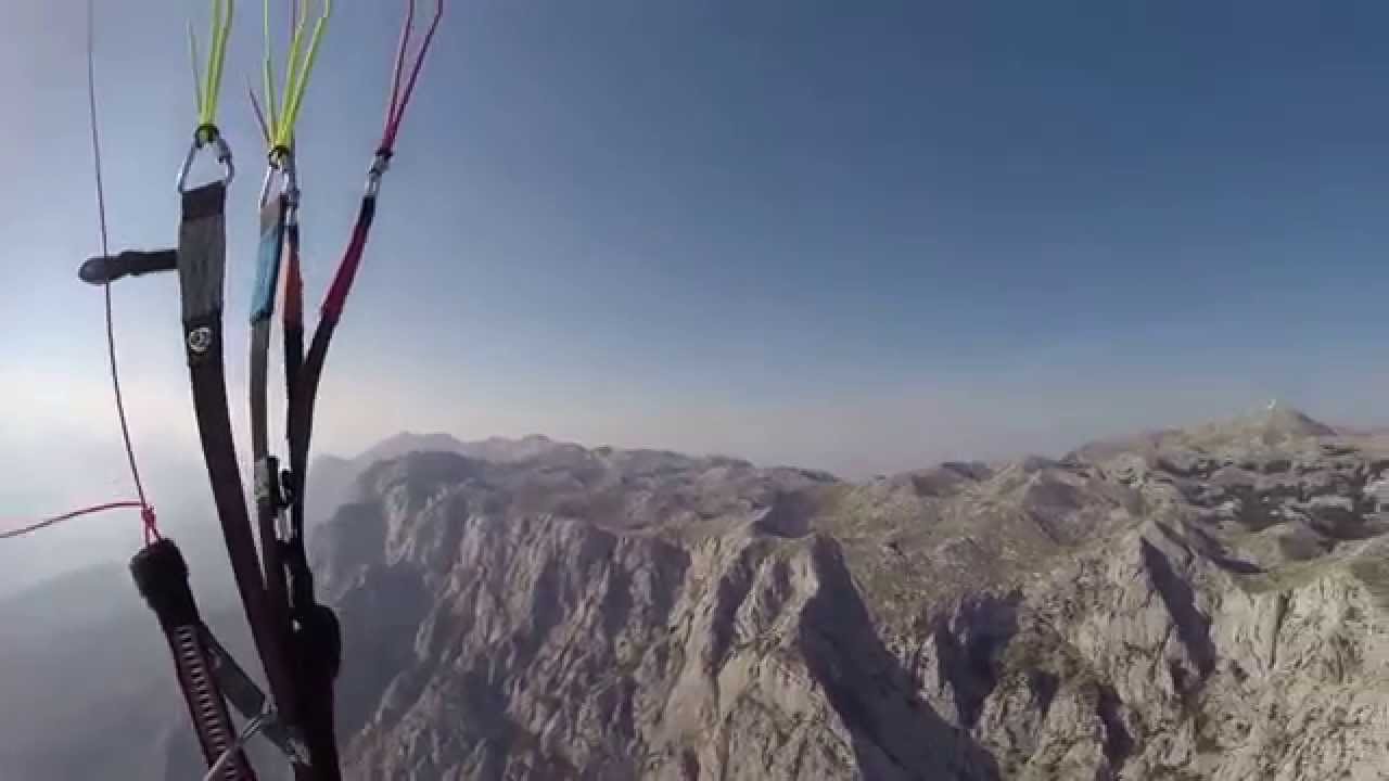 Paragliding over Makarska - September 2015