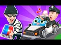 Who stole my police siren  where is my siren  funny kids songs by woolfoo family song