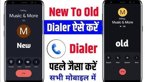 Google Phone Dialer New Update Remove | How to Phone Dialer Change Problem 2025 | Old Dialer Version