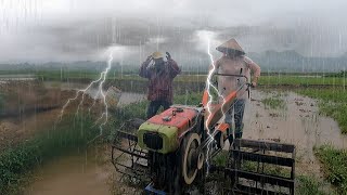 The sound of thunder and rain is very dangerous for farmers