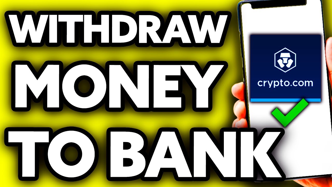 How To Withdraw Money From Crypto.com To Bank Account Australia - YouTube
