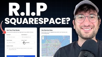 I built a complete website in 5 minutes. (Goodbye Squarespace)