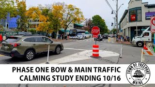 Bow & Main Intersection Update: 10-16-2025