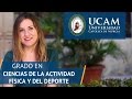 Por qué estudiar CAFD en la Universidad | Testimonio alumnos UCAM