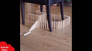 Amazing Kapla Fall Design | Coolest Kapla fall | Kapla Must try out workshop #Shorts #youtubeshorts