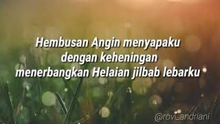 Melody dalam puisi (Rindu)