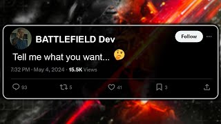 Battlefield Dev Actually LISTENS to the Community??