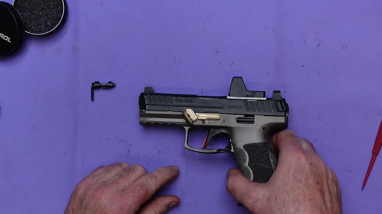 Grip Control for an HK VP9 or VP40