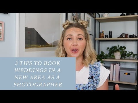3 Tips to Booking Weddings in a New Area as a Wedding Photography | How to Move Your Biz to New City