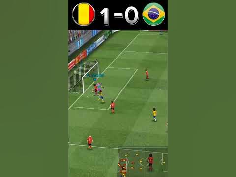 Friendly match BELGIUM vs BRAZIL ll pro league soccerll#football # ...