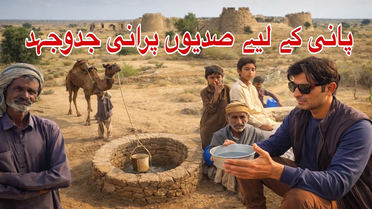 Cholistan Desert Travel Part 3 | Drinking from Ancient Wells in the Desert