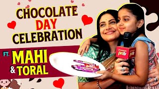 Doree: Valentines Week Special ! Mahi Bhanushali & Toral Rasputra Celebrates Chocolate Day
