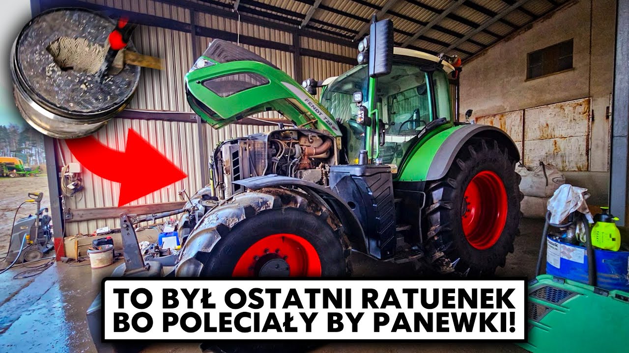 Ciągnik stoi CIĄGLE WYPALA a serwis mówi 15k pln! JELONEK który kręcił ruzrusznikiem AŻ SIĘ SPALIŁ