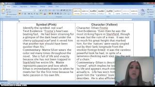 Post-It Note Annotation Video