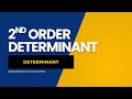 How to Solve 2nd Order Determinant | Poly Notes Hub | Arun Paul [2024]