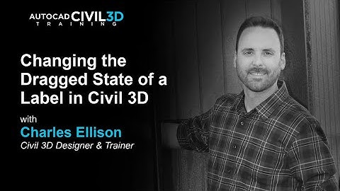 Changing the Dragged State of a Label in Civil 3D