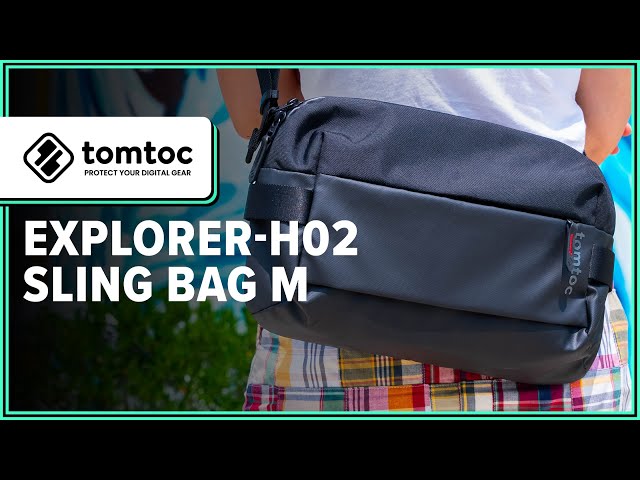 Unboxing Tomtoc H02 Sling bag for 11 inch iPad Pro & ROG Ally