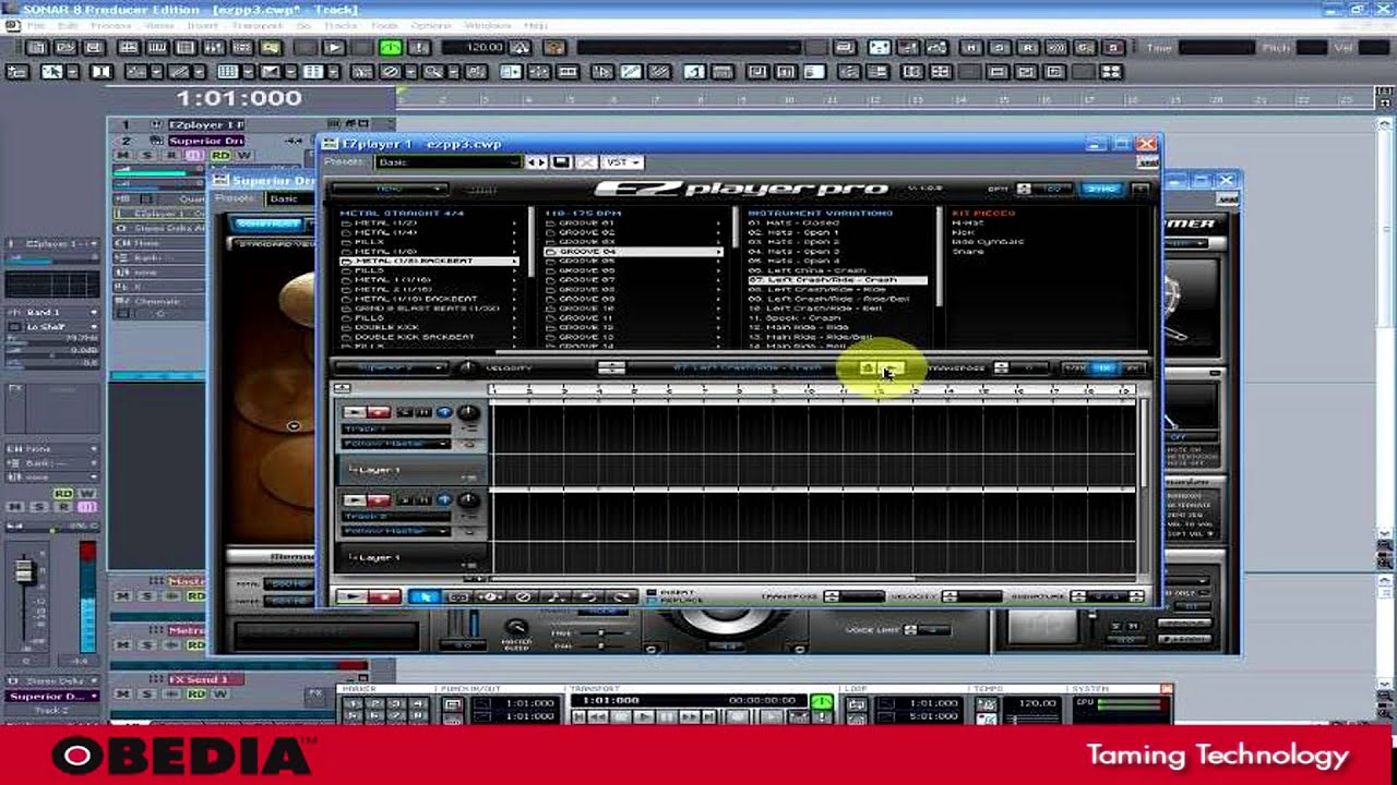 CAKEWALK SONAR: Setup Toontracxk EZplayer Pro