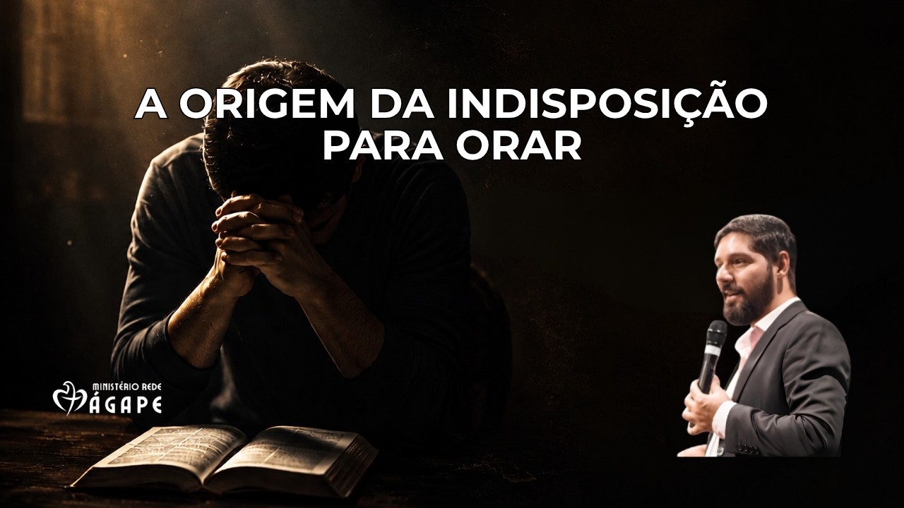 A ORIGEM DA INDISPOSIÇÃO PARA ORAR| PR.ZECA | 30/08/2026 | CULTO DA NOITE