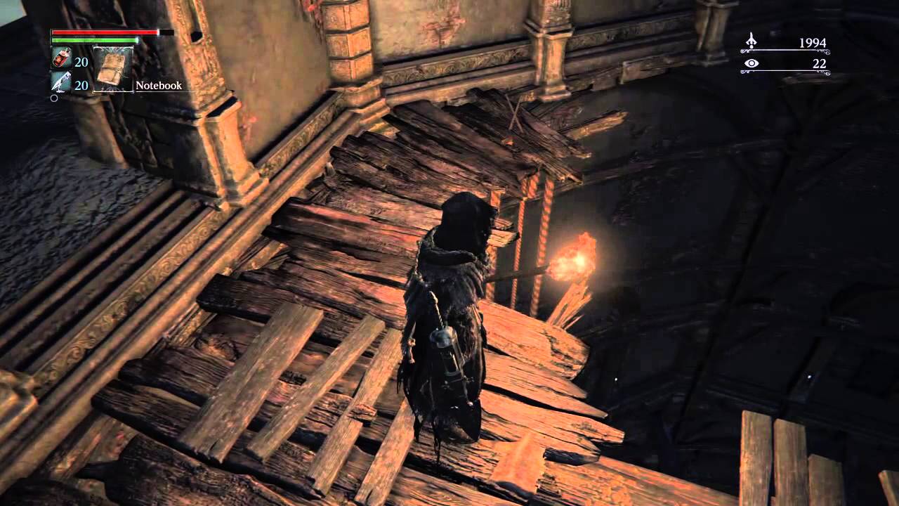 Bloodborne How to get to the old Hunters Dream (Doll armor location