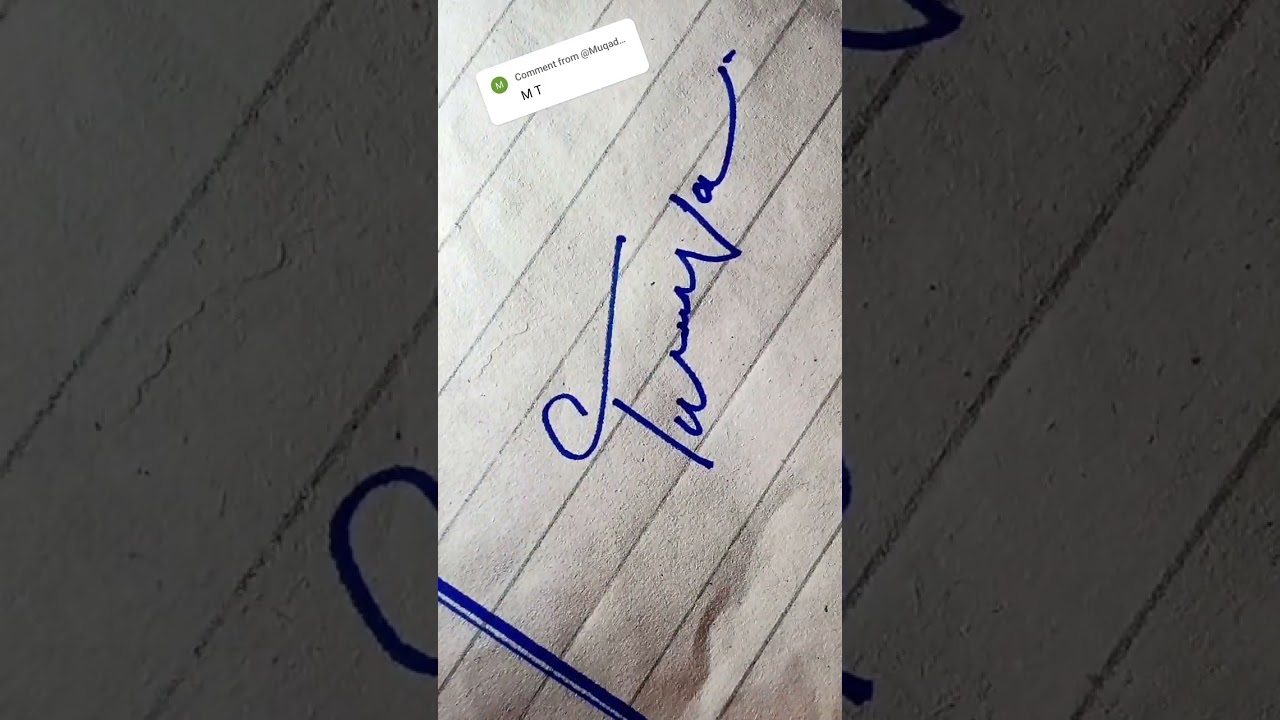signature for letter T/t letter signature/how to sign for letter t
