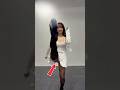 踊ってみた ダンス中に卵が落ちる奇跡のハプニングwwwwwww👀 白コーデダンス #dance #shorts