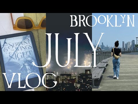 fourth of july long weekend in nyc 🗽 brunch in williamsburg, jazz club, dumbo, fireworks vlog