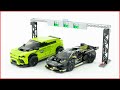 LEGO Speed Champions 76899 Lamborghini Urus & Huracán Super Speed Build for Collectors