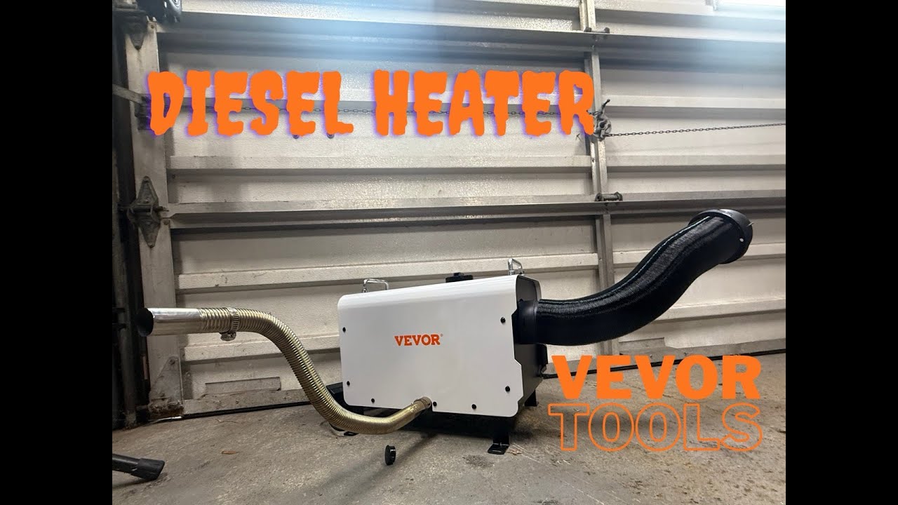 Дизельный обогреватель VEVOR мощностью 8 кВт, все в одном, с запуском и обслуживанием через Bluet...