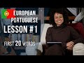 Basic Portuguese for complete beginners - your first lesson!