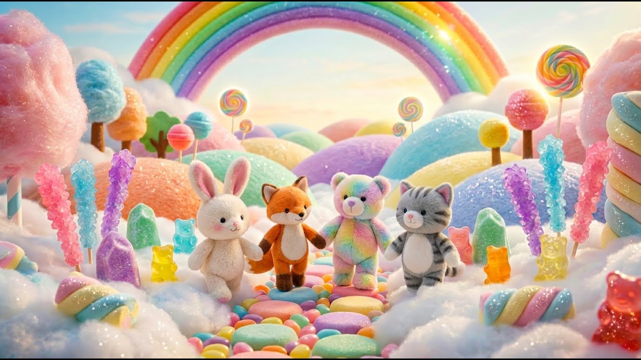 ✨ Soothing Candy World Ambience | Calm Instrumental Music