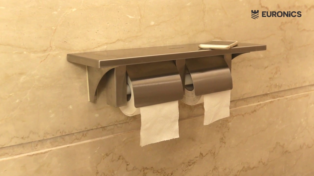 Toilet Paper Holder with Mobile Stand EPH06P YouTube
