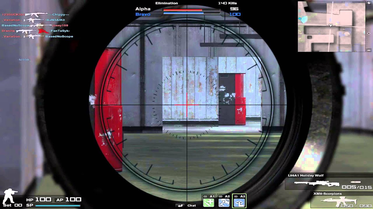 mmofps oyunlar Gameplay Request: XM8 Scorpions' + L96-A1 Holiday Wolf (Game 1)