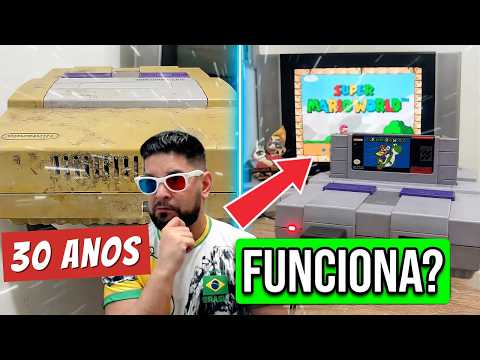 Super Nintendo WON'T TURN ON After 30 YEARS: DOES IT STILL WORK?