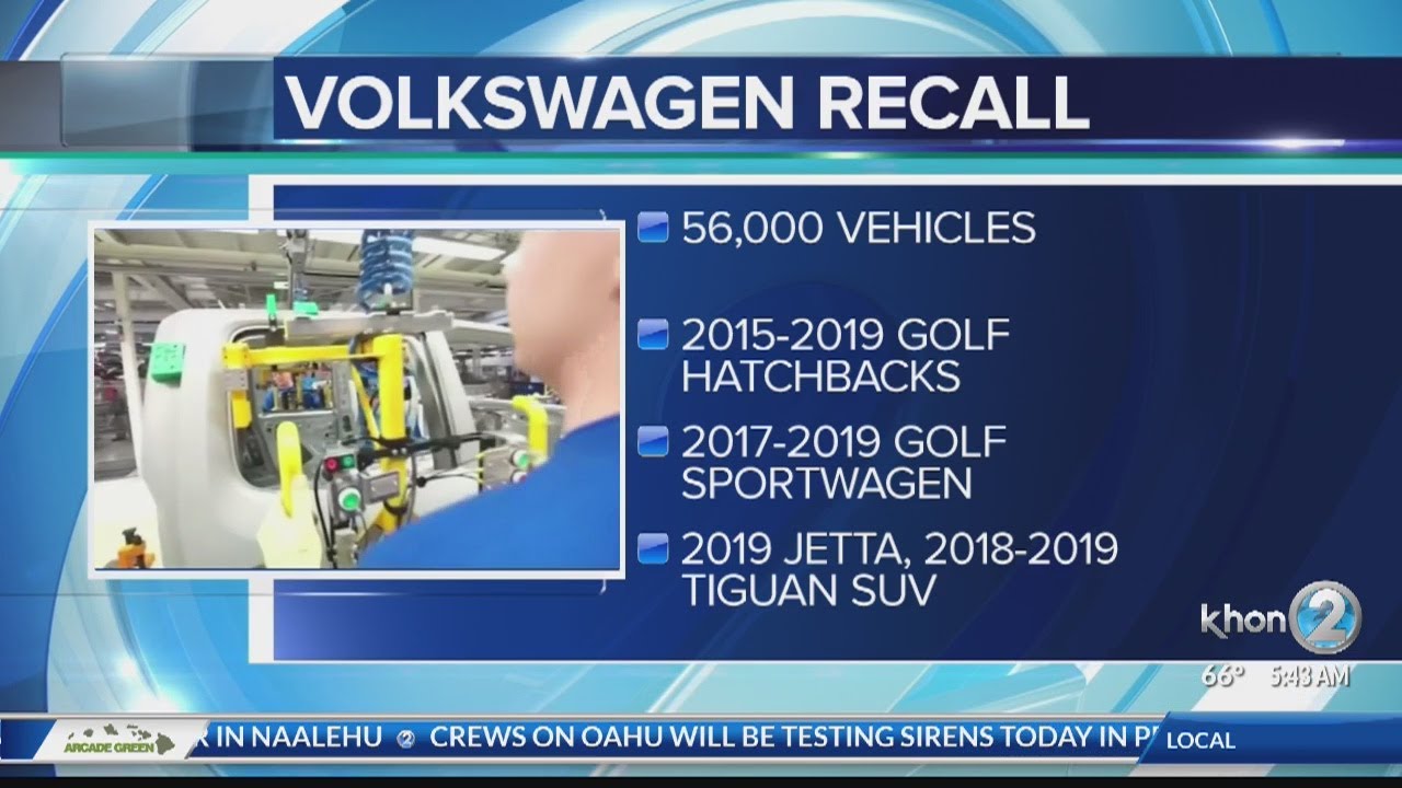 Volkswagen warning drivers of a major recall after possible suspension issues