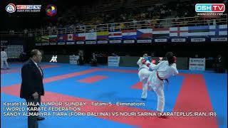 Download lagu Tiara Sandy (FORKI BALI) Vs Sarina Nouri (IRI) - WKF Series A Kuala Lumpur - Malaysia 2025