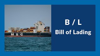 EPISODIO 073: el Bill of Lading  B/L