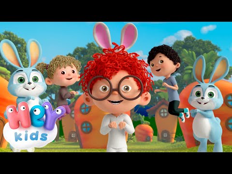 Conejo salta más 🐰 Más, más, más! | Canciones de Baile para Niños | HeyKids - Canciones infantiles