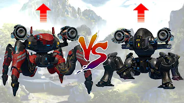 [WR] Jaeger (BUFF) VS Weyland (BUFF) | Improved Spider Robots As a Brawler | War Robots Test Server