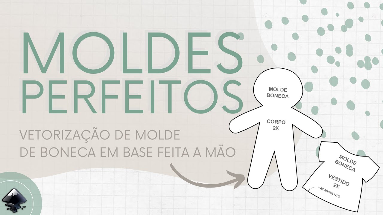 Como vetorizar um molde sem comprar programa de desenho (no Inkscape)