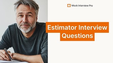 Estimator Interview Questions | Best Answers and Tips
